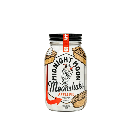 Junior Johnson Midnight Moon Moonshake Apple Pie Cream Liqueur 750ml