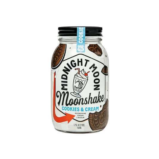 Junior Johnson Midnight Moon Moonshake Cookies And Cream Liqueur 750ml