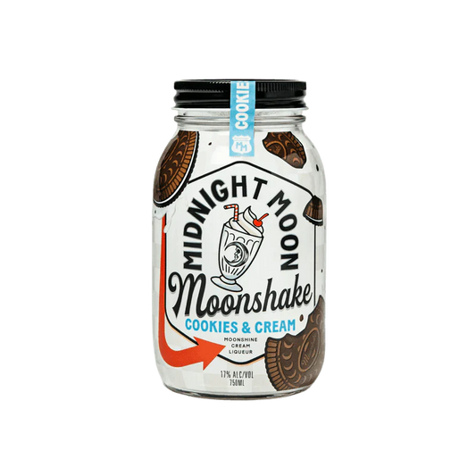 Junior Johnson Midnight Moon Moonshake Cookies And Cream Liqueur 750ml