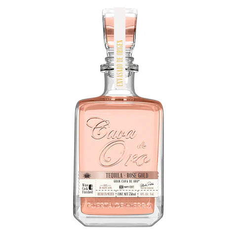 Cava De Oro Rose Gold Tequila 750ml