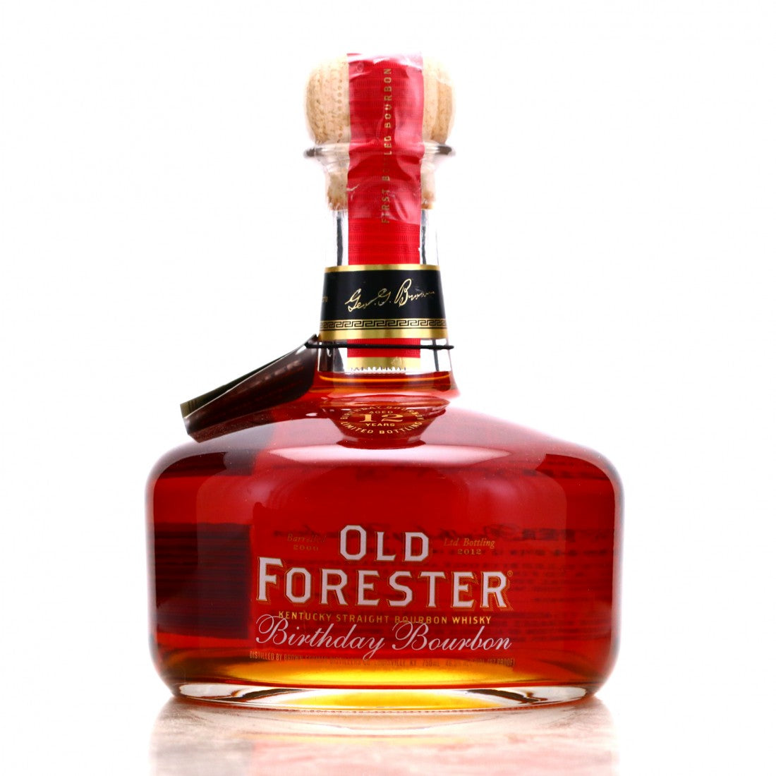 2012 Old Forester Birthday Bourbon Kentucky Straight Bourbon Whiskey