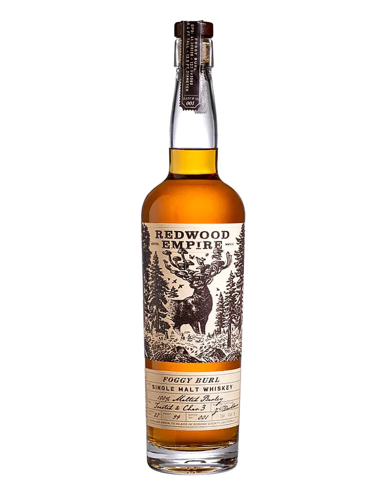 Redwood Empire Foggy Burl Single Malt Whiskey 750ml