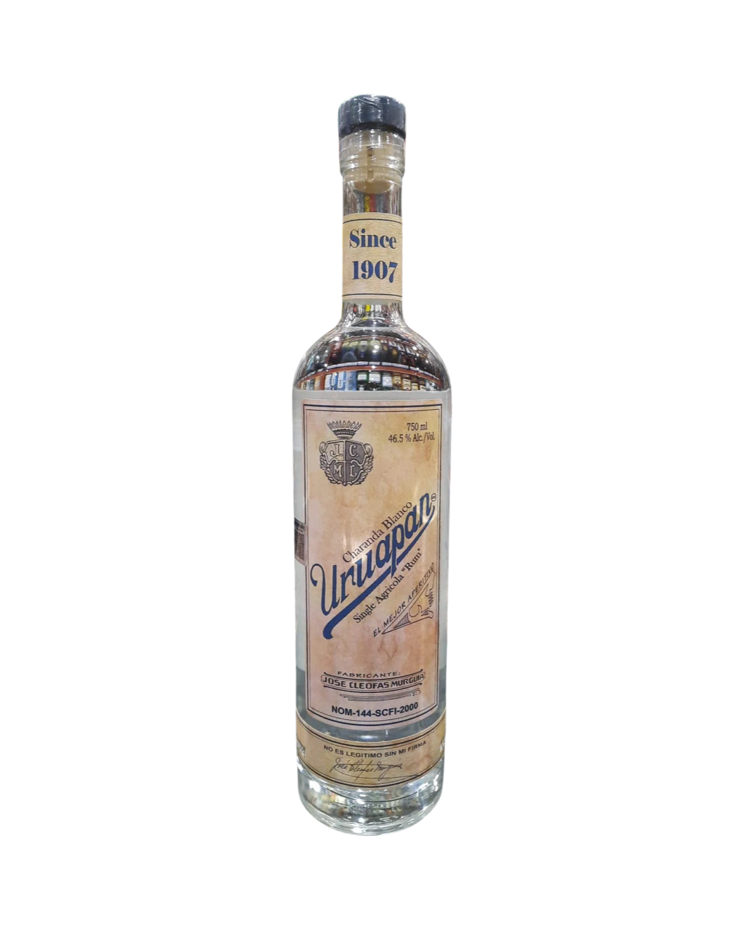 Uruapan Charanda Blanco Single Agricola Rum 750ml