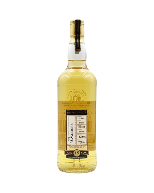 2002 Dalmore 15 Year Duncan Taylor Dimensions Cask Strength Single Barrel Single Malt Scotch Whisky 750ml