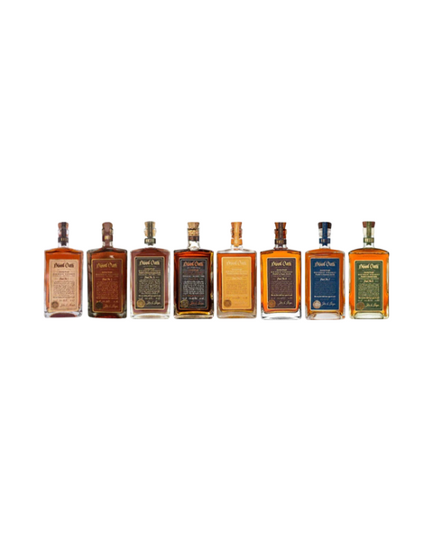 Blood Oath Vertical Set  Pact No. 1-9 Kentucky Straight Bourbon Whiskey