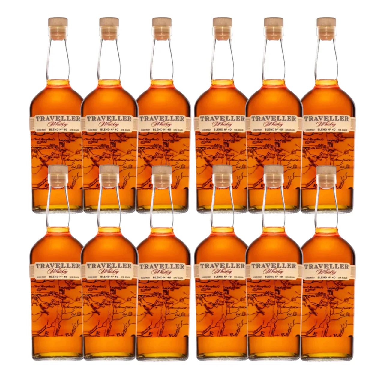 Traveller Whiskey by Chris Stapleton & Buffalo Trace Bundle (12 Bottles)