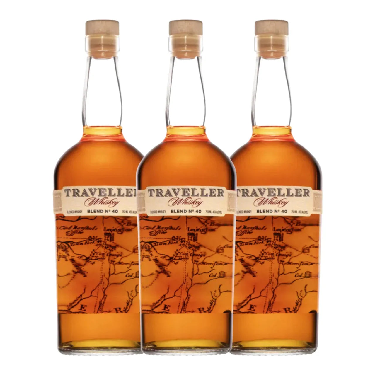 Traveller Whiskey by Chris Stapleton & Buffalo Trace Bundle (3 Bottles)