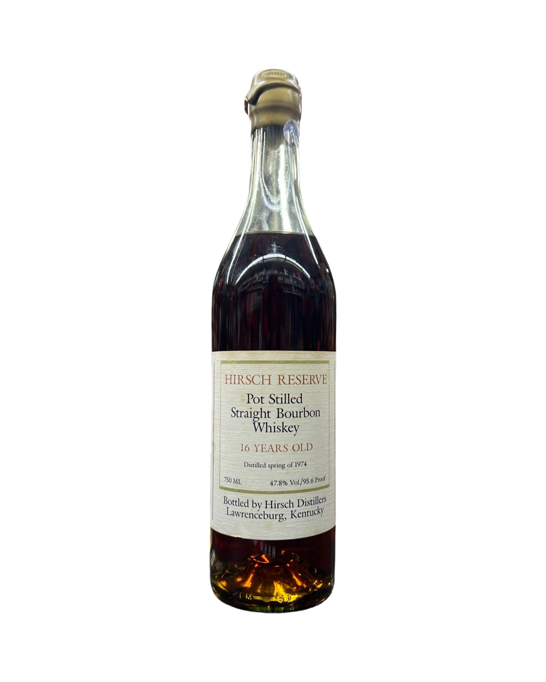 1974 A.H. Hirsch Reserve 16 Year Old Straight Bourbon Whiskey 750ml