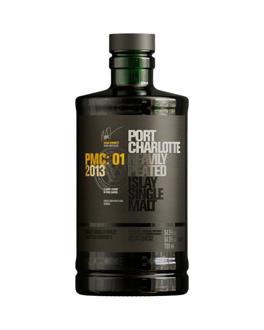 Bruichladdich Port Charlotte Cask Exploration Series PMC 01 Heavily Peated 9 Year Old Single Malt Scotch Whisky 750ml