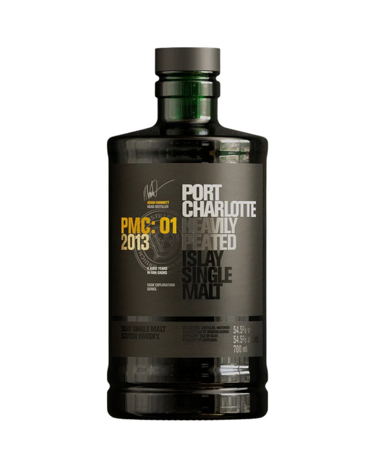 Bruichladdich Port Charlotte Cask Exploration Series PMC 01 Heavily Peated 9 Year Old Single Malt Scotch Whisky 750ml