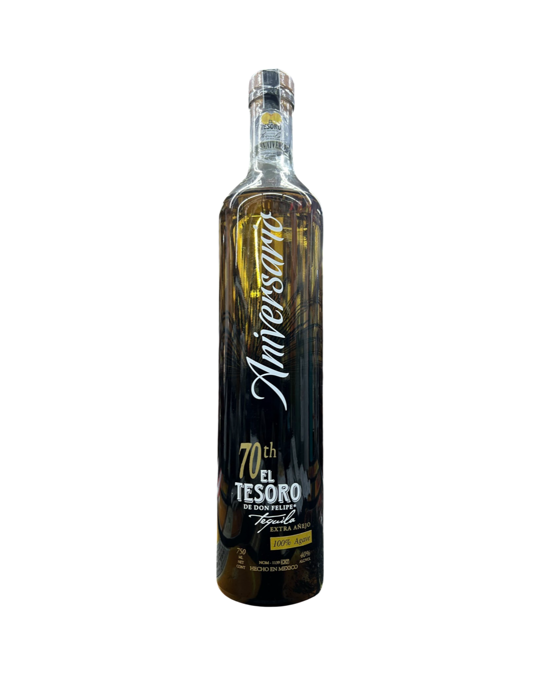 El Tesoro de Don Felipe 70th Aniversario Extra Anejo Tequila 750ml