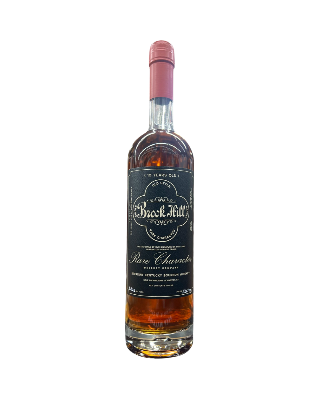 Brook Hill 10 Year Old Cask Strength By Rare Character Kentucky Straight Bourbon Whiskey 750ml