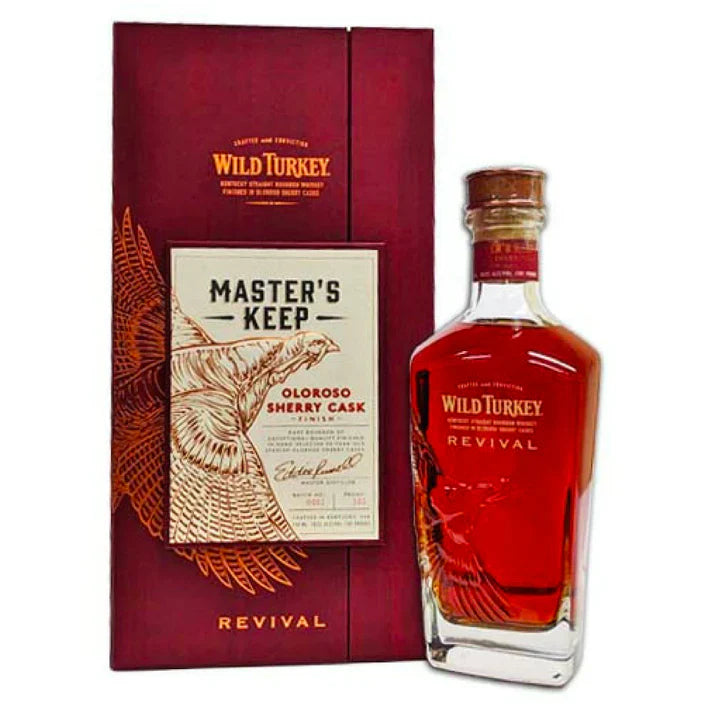 Wild Turkey Master's Keep Revival Oloroso Sherry Casks Finish Kentucky Straight Bourbon Whiskey