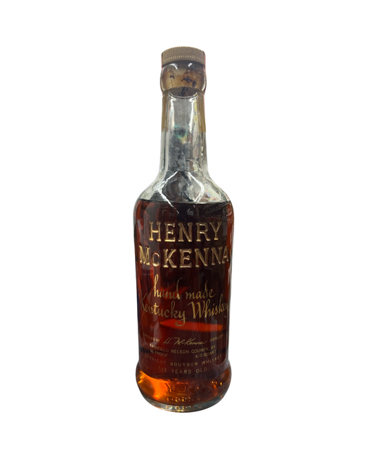 1963 Henry McKenna 6 Year Old Handmade Kentucky Straight Bourbon Whiskey 750ml
