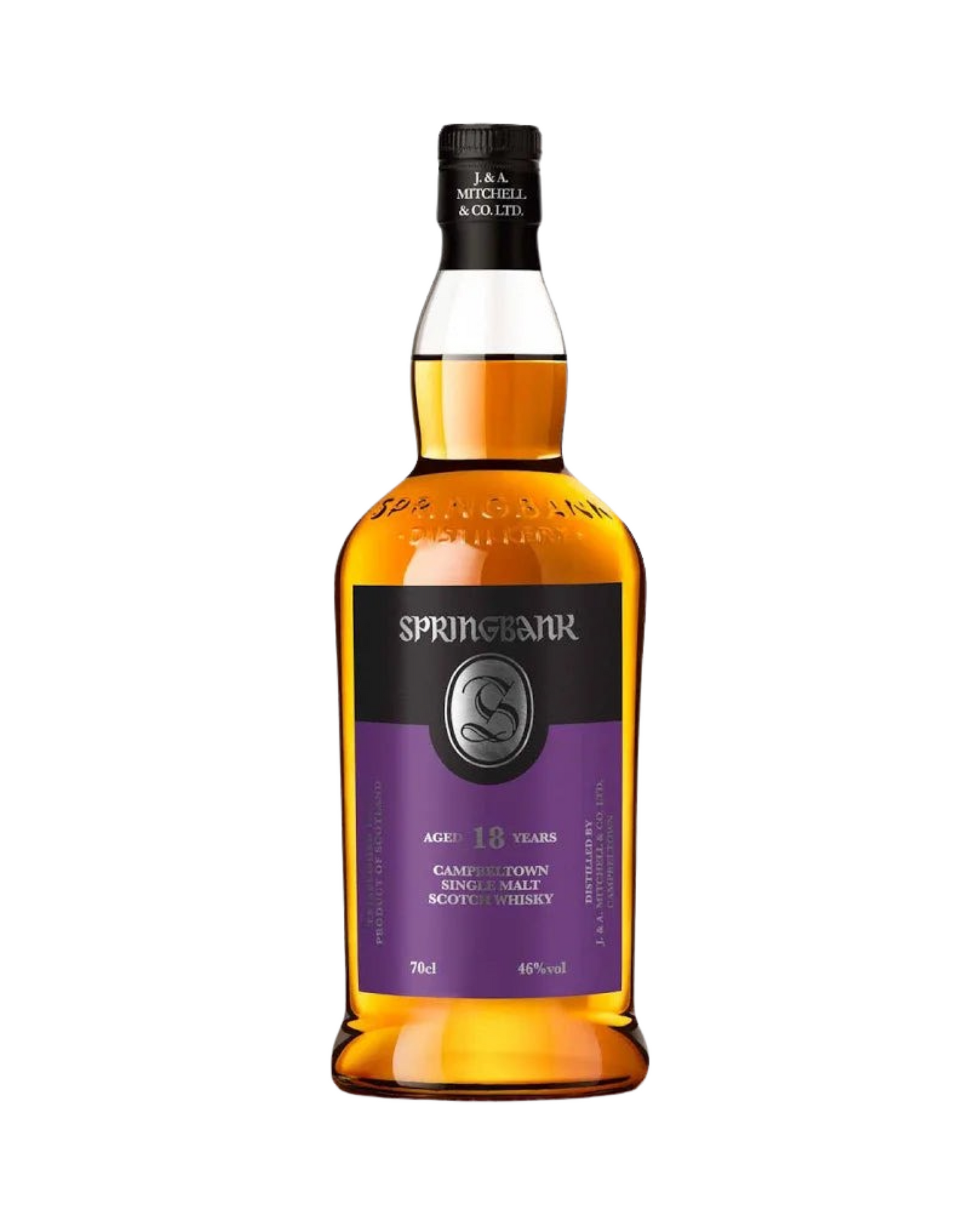 Springbank 18 Year Old Single Malt Scotch Whisky