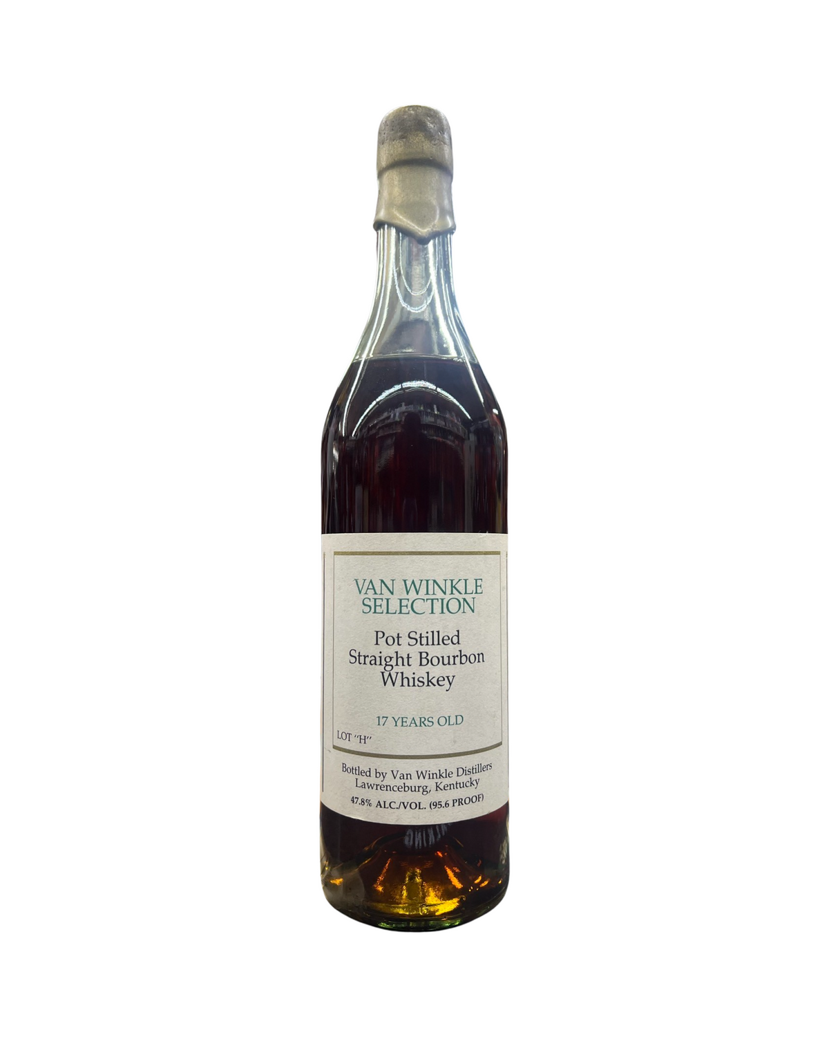 Old Rip Van Winkle Selection Lot H 17 Year Old Pot Stilled Straight Bourbon Whiskey 750ml