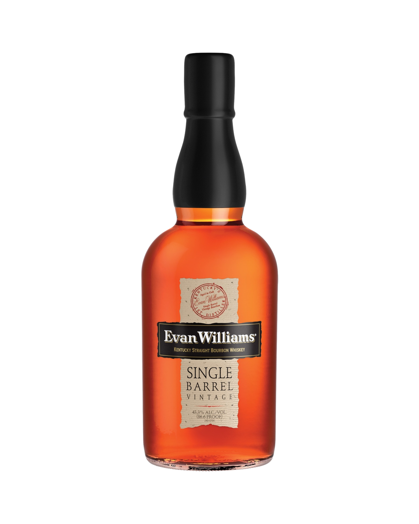 2015 Evan Williams Single Barrel Vintage Straight Bourbon Whiskey