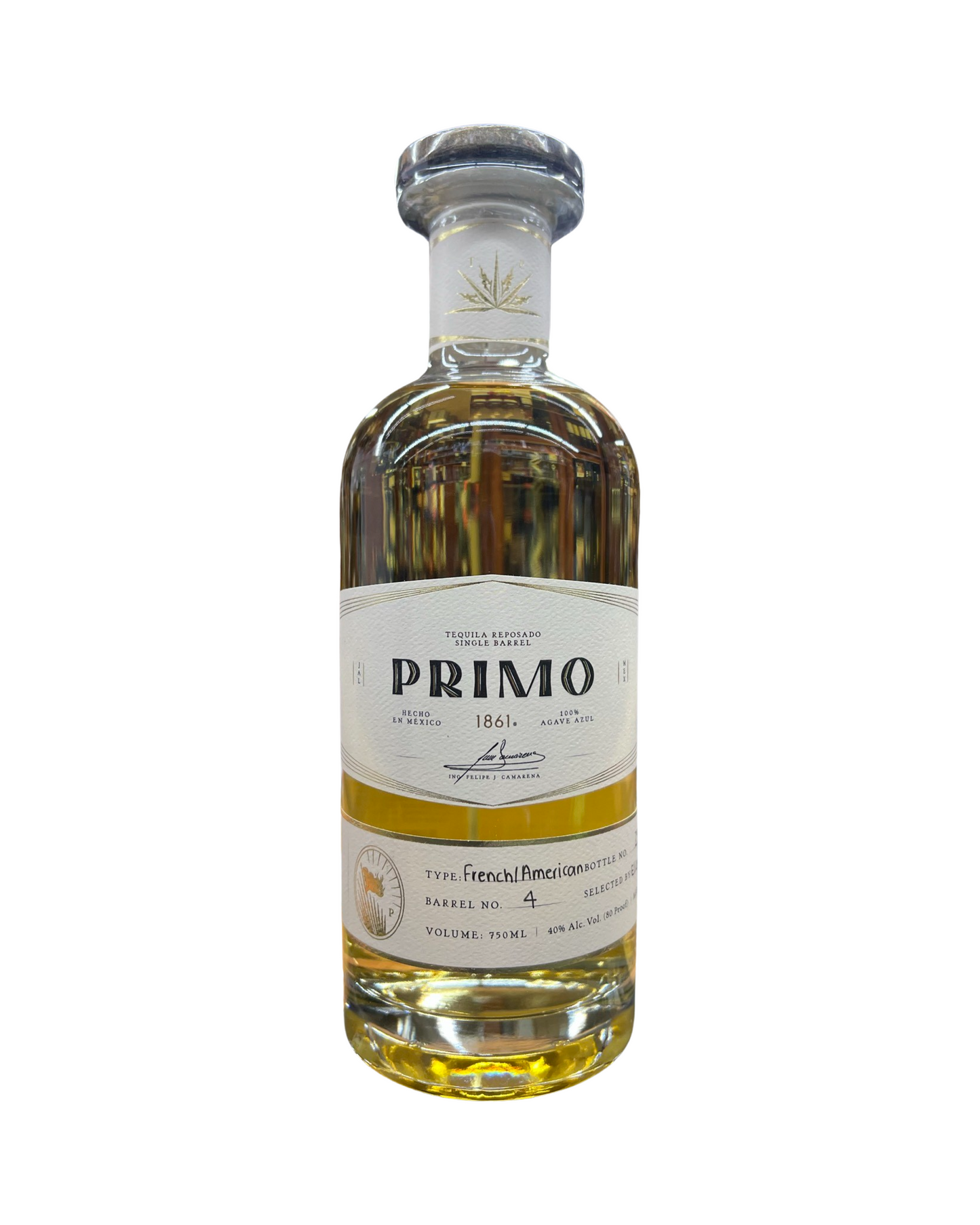 1579  Primo Single Barrel Private Selection El Cerrito Liqour Store Pick Reposado Tequila