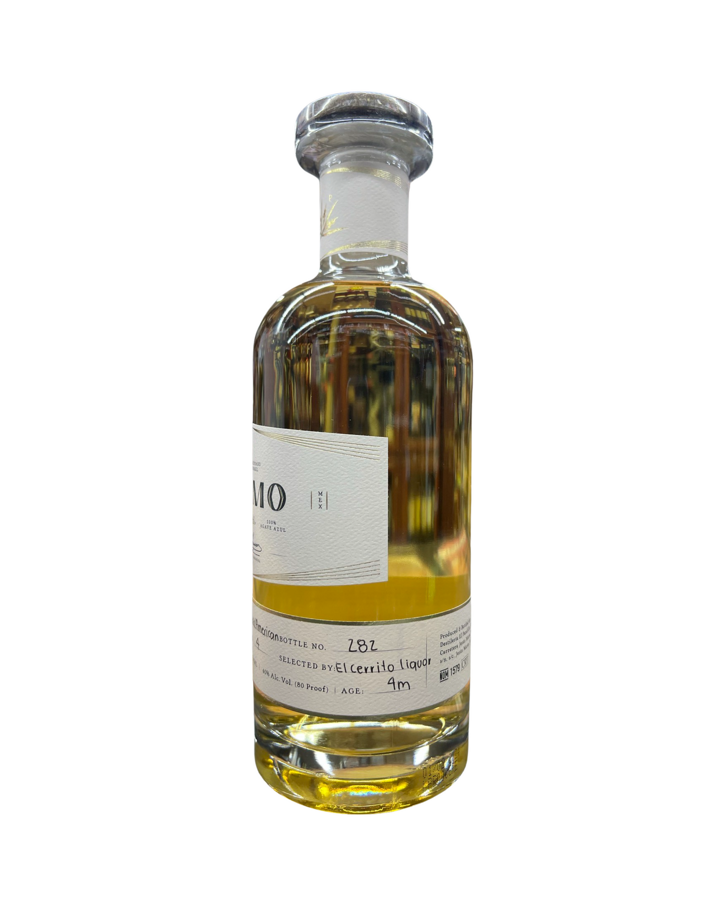 1579  Primo Single Barrel Private Selection El Cerrito Liqour Store Pick Reposado Tequila