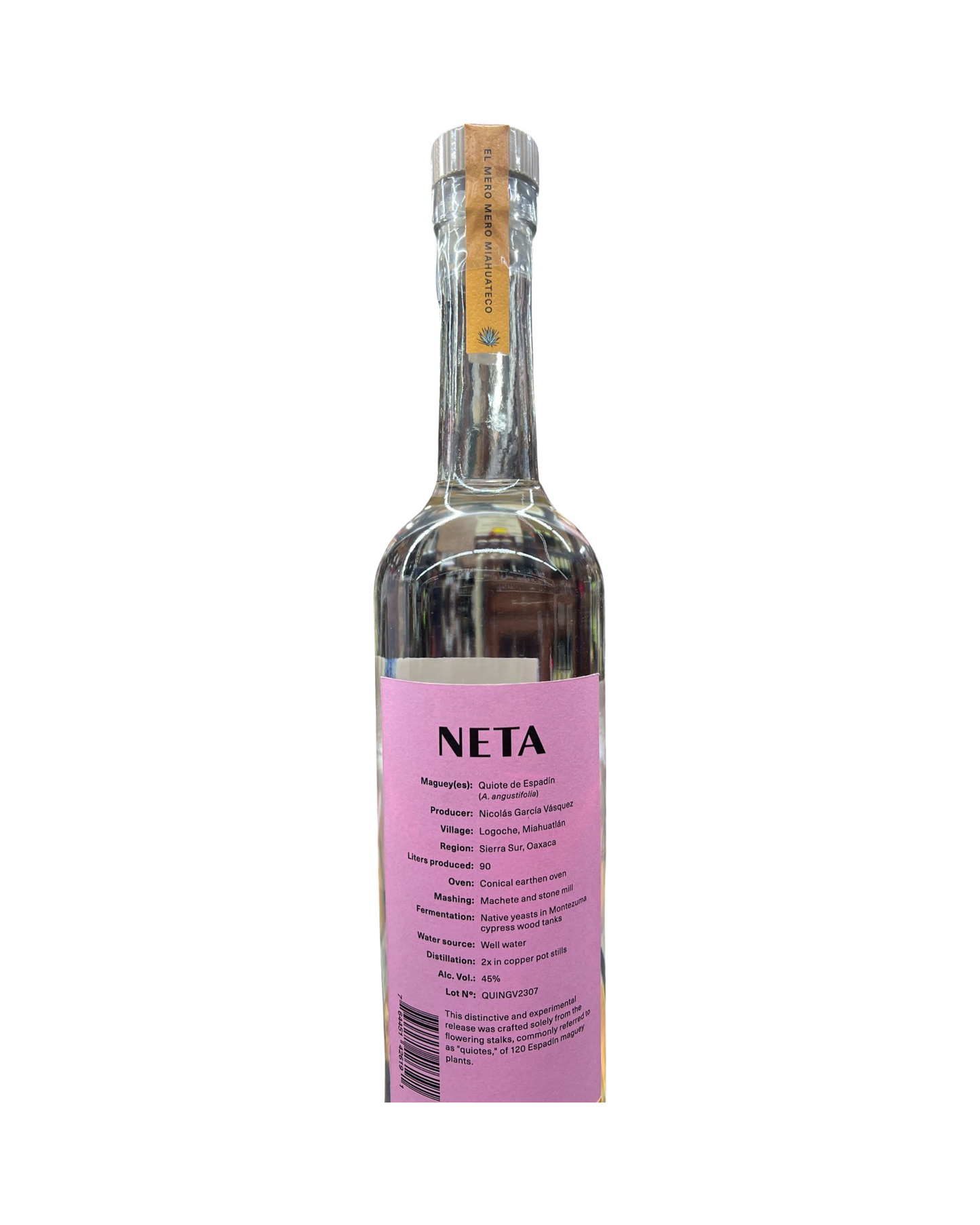 Neta Quiote De Espadin El Cerrito Liquor Exclusive Batch Agave Spirits