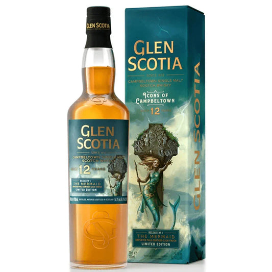 Glen Scotia 12 Year Old The Mermaid Single Malt Scotch Whisky 700ml