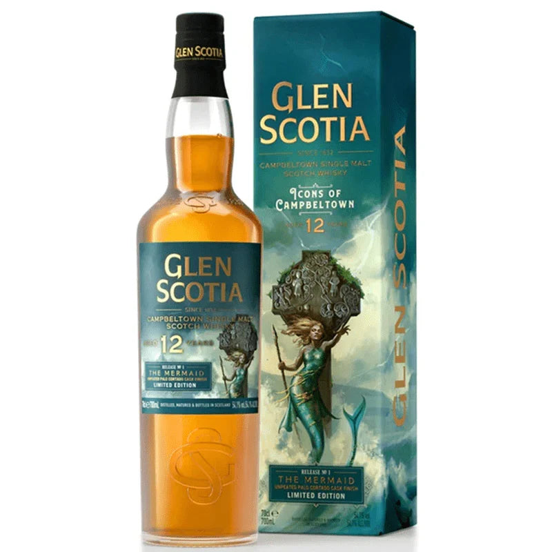 Glen Scotia 12 Year Old The Mermaid Single Malt Scotch Whisky 700ml