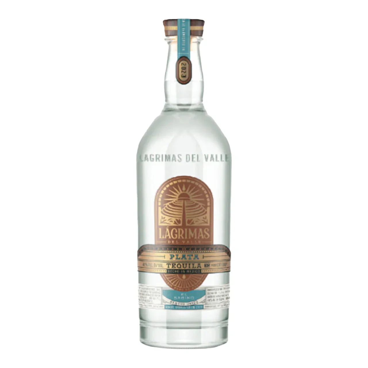 2023 Lagrimas del Valle El Sabino Plata Tequila 750ml