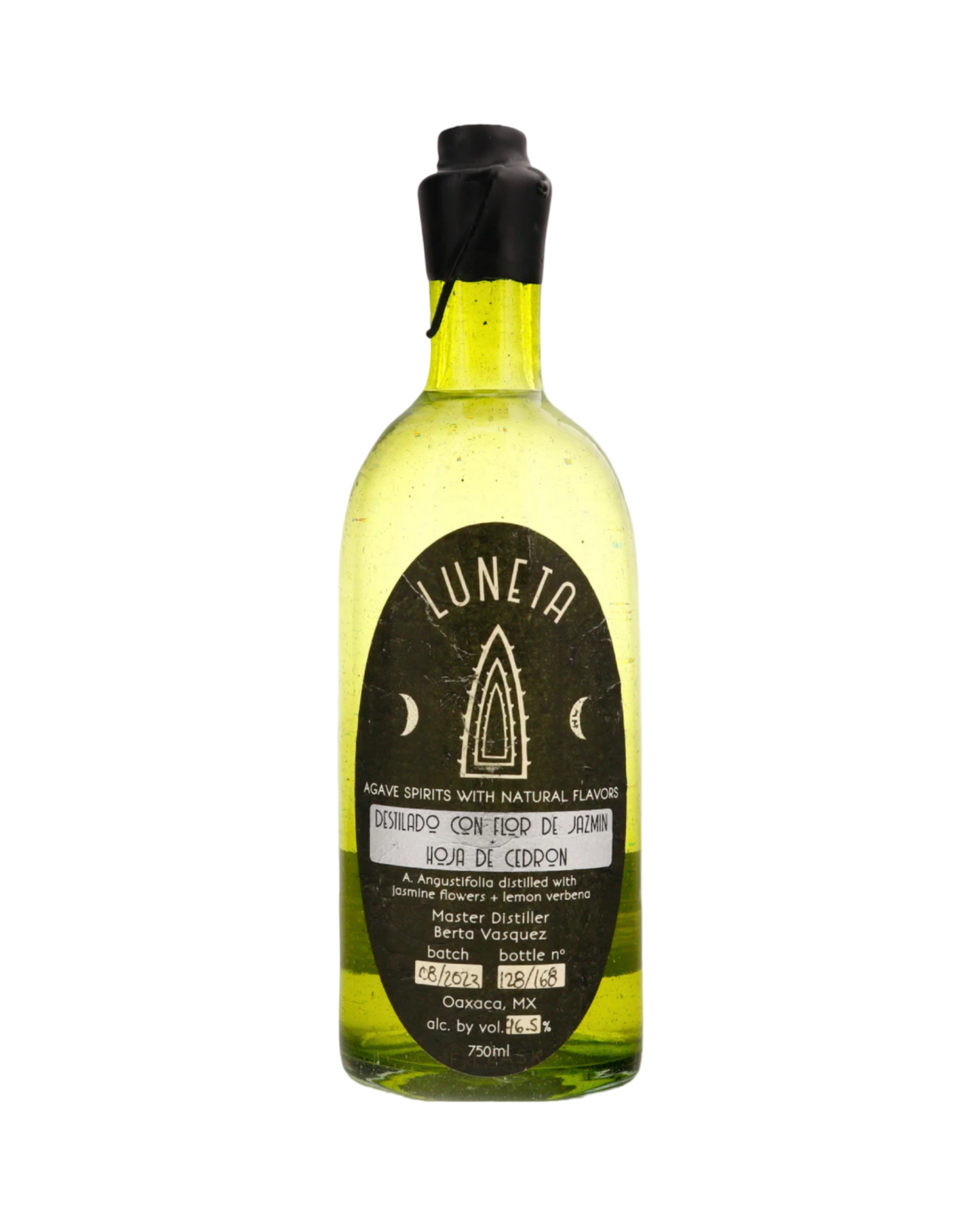 Luneta Espadin Destilado con Flor de Jazmin and Hoja de Cedron Agave Spirits 750ml
