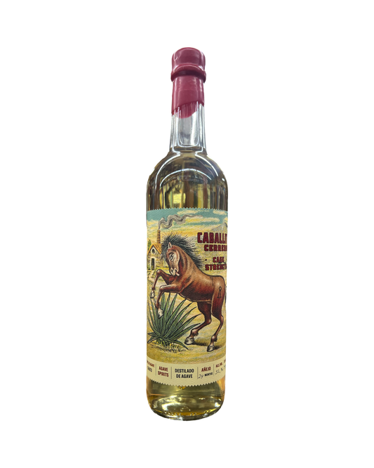 Caballito Cerrero Chato Cask Strength Single Ex Bourbon Barrel No. 04  EL Cerrito Liquor Store Pick Anejo Tequila 750ml