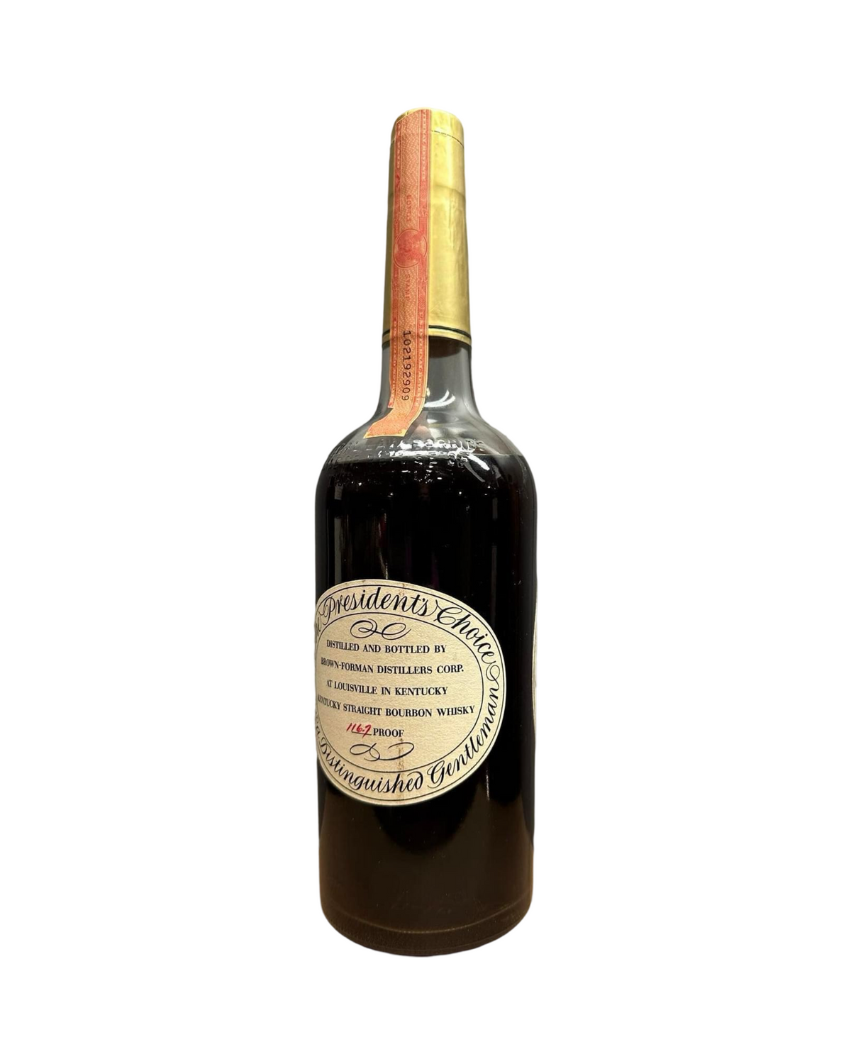1957 President's Choice 8 Year Old Private Barrel Select Bourbon Whiskey 750ml