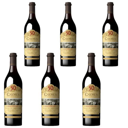 2022 Caymus Napa Valley 50th Anniversary Cabernet Sauvignon Bundle 750ml 6-Pack