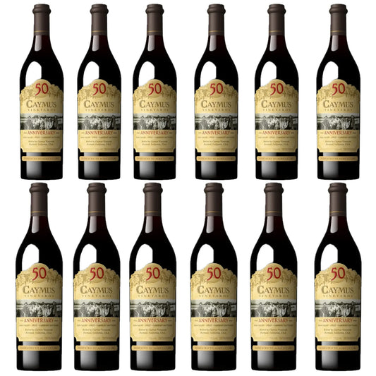 2022 Caymus Napa Valley 50th Anniversary Cabernet Sauvignon Bundle 750ml 12-Pack