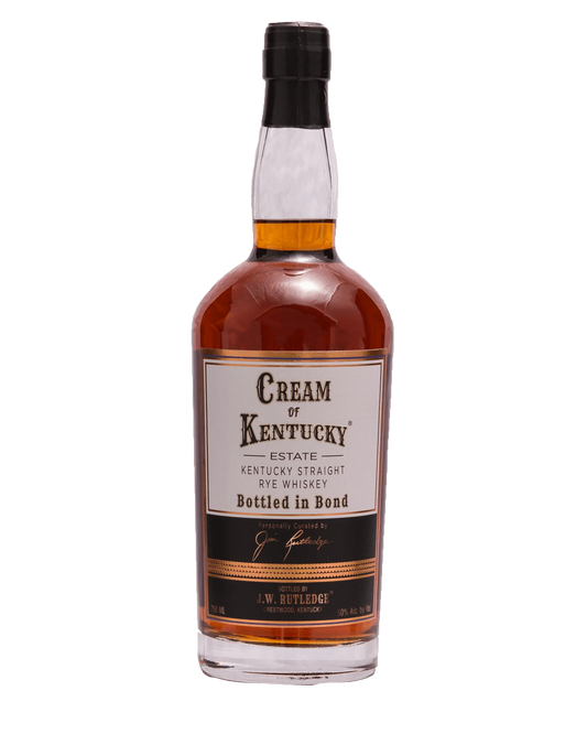 J. W. Rutledge Cream of Kentucky Bottled in Bond Straight Rye Whiskey 750ml