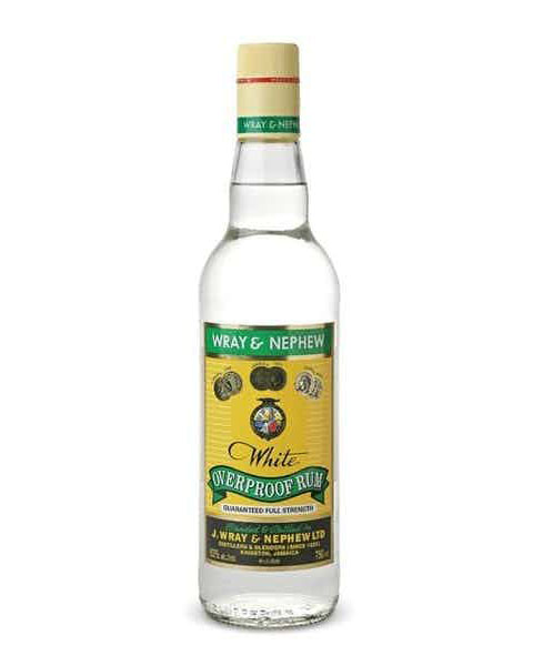 J. Wray & Nephew White Overproof Rum 750ml