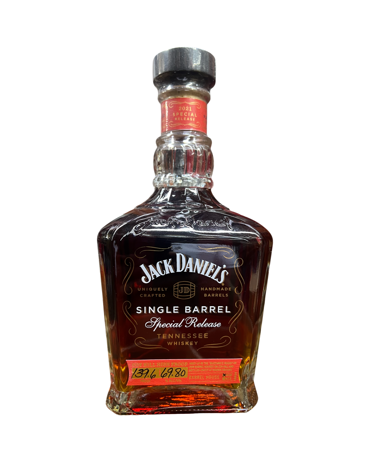 Jack Daniel's Single Barrel Special Release Coy Hill High 139.6 Proof Whiskey 750ml