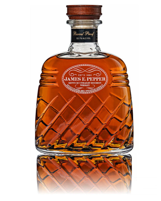 James E.Pepper Decanter Barrel Proof Straight Bourbon Whiskey