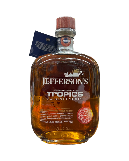Jefferson's Tropics Aged In Humidity Finished in Singapore Kentucky Straight Bourbon Whiskey 750ml