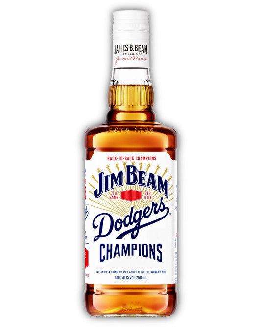 Jim Beam L.A. Dodgers Kentucky Straight Bourbon Whiskey 750ml