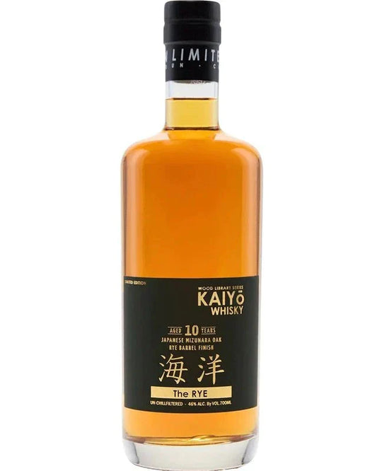Kaiyo 10 Year Old Rye Barrel Finish Japanese Whisky