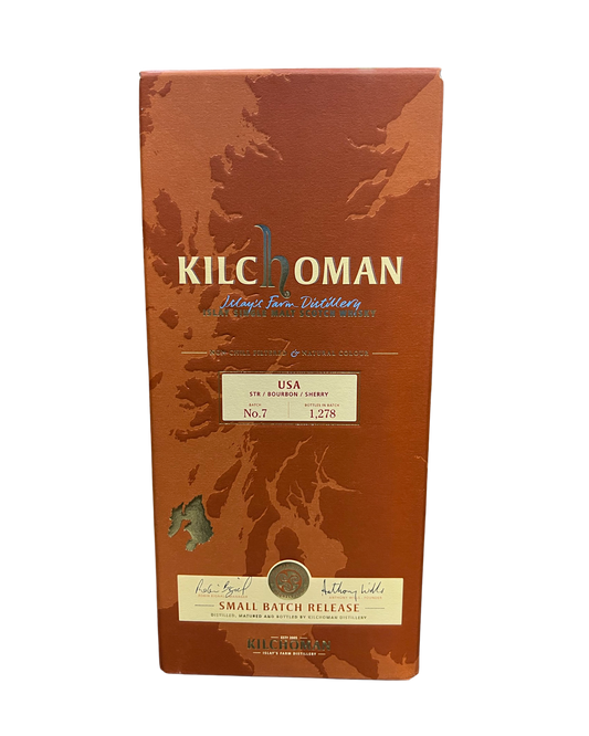 Kilchoman USA STR/Bourbon/Sherry No.7 Small Batch Release Single Malt Scotch Whisky 750ml