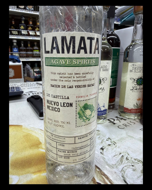Lamata De Castilla Nuevo Leon Mexico 100.4 Proof Agave Spirit 750ml