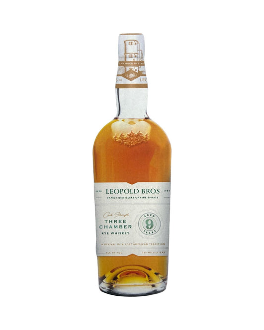 Leopold Bros Three Chamber 9 Year Old Rye Whiskey 750ml