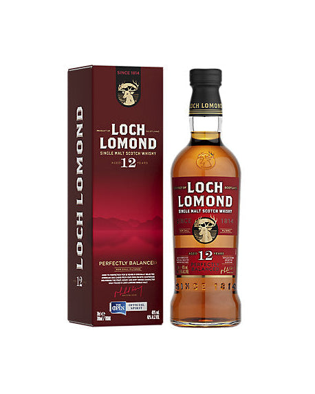 Loch Lomond 12 Year Old Single Malt Scotch Whisky 750ml