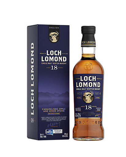 Loch Lomond 18 Year Old Single Malt Scotch Whisky 750ml
