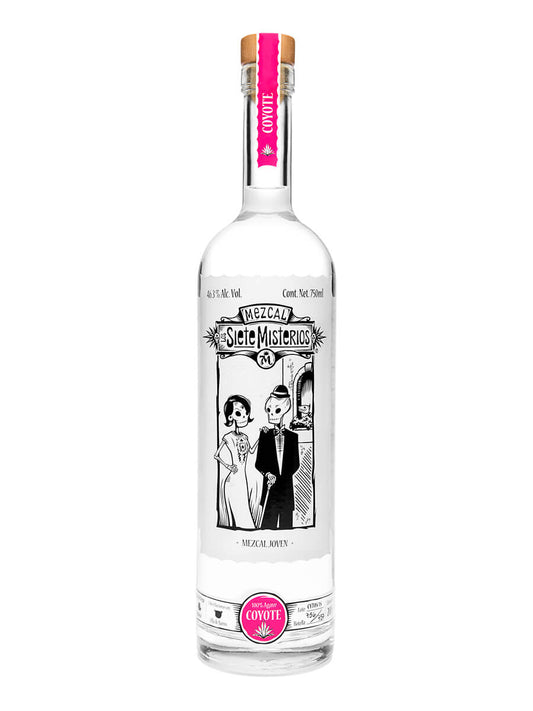 Los Siete Misterios Coyote Mezcal Joven 750ml