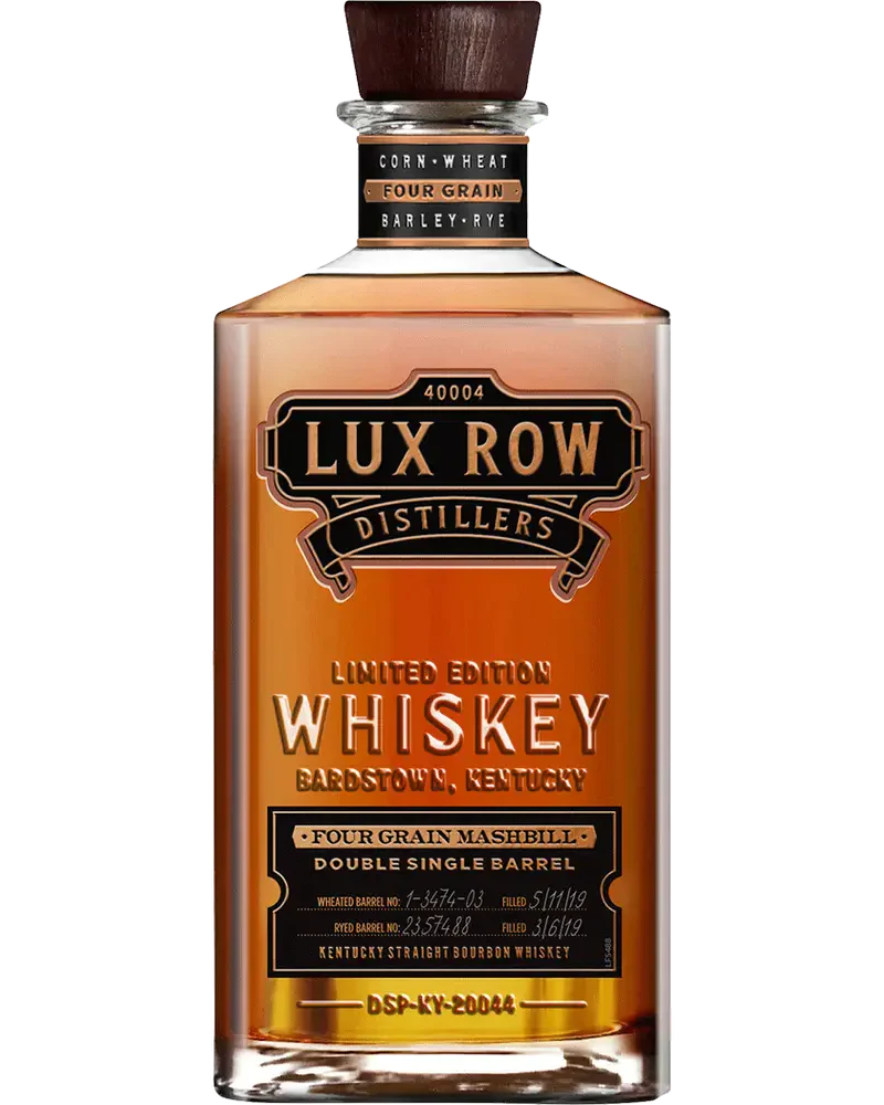 Lux Row Distillers 4 Grain Double Single Barrel Straight Bourbon Whiskey 750ml