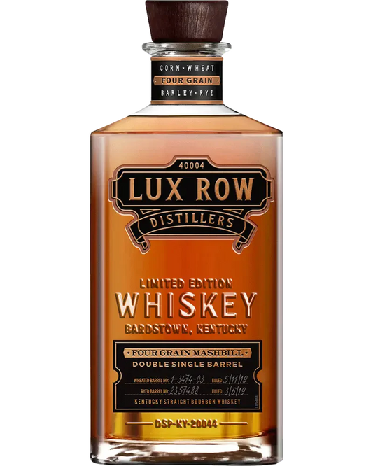 Lux Row Distillers 4 Grain Double Single Barrel Straight Bourbon Whiskey 750ml