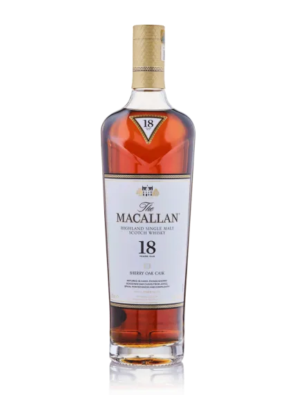 Macallan 18 Year Old Sherry Oak Single Malt Scotch Whisky 750ml