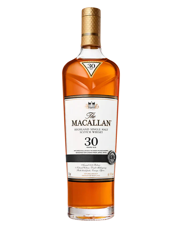 Macallan Sherry Oak 30 Year Old Single Malt Scotch Whisky 750ml