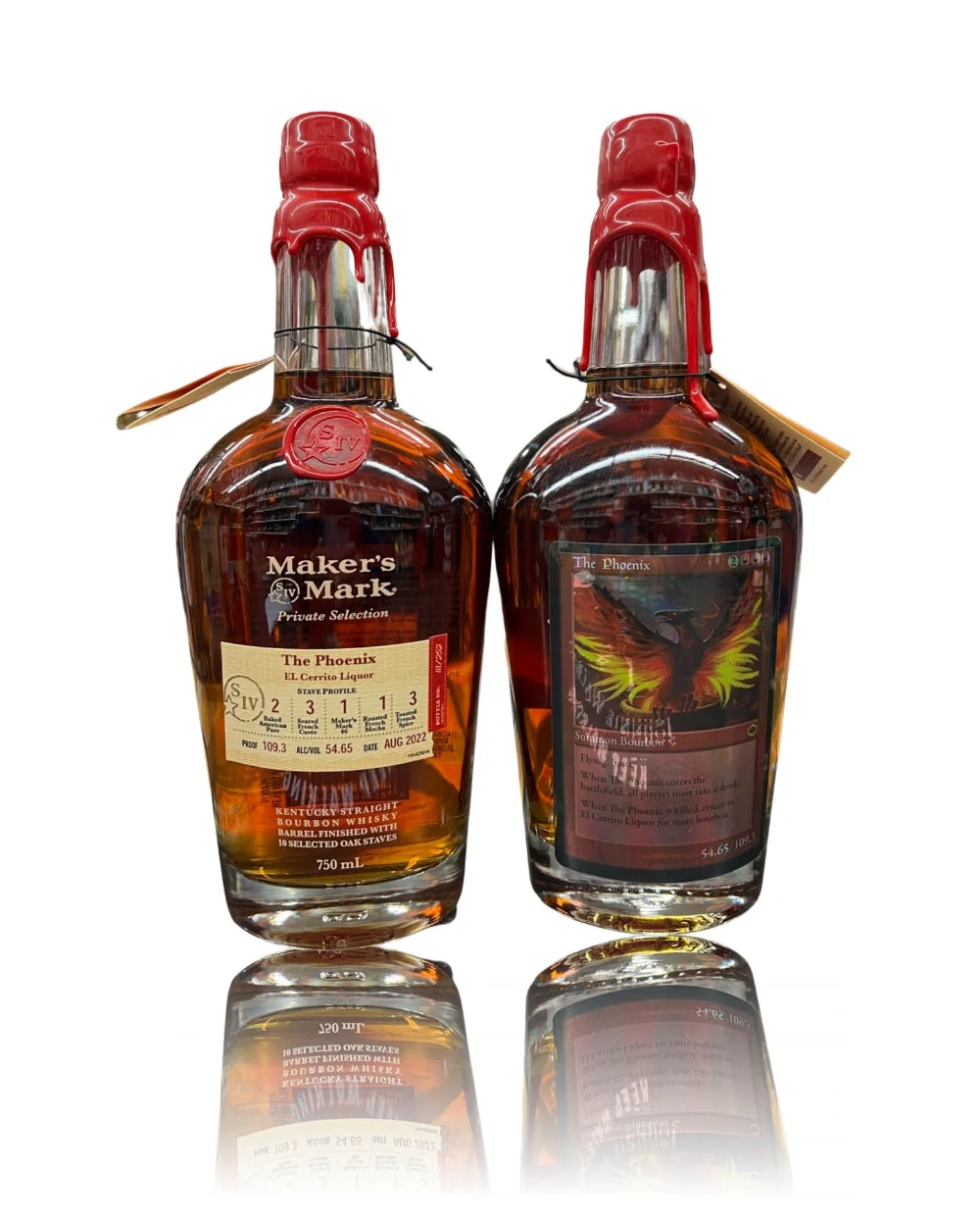 Maker’s Mark The Phoenix Single Barrel El Cerrito Liquor Store Pick Bourbon whiskey